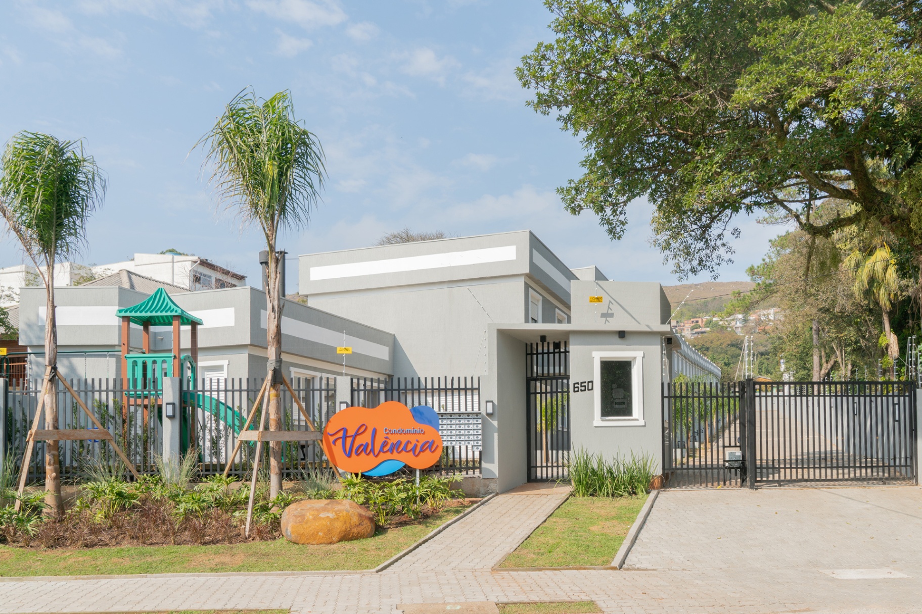 Fachada do Residencial Valência — MNB Construtora