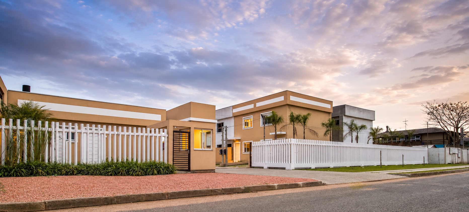 Fachada do Residencial Espatódeas — MNB Construtora